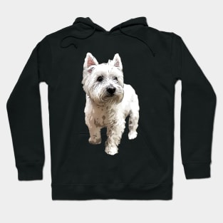 West Highland Terrier Cute Puppy Dog Hoodie